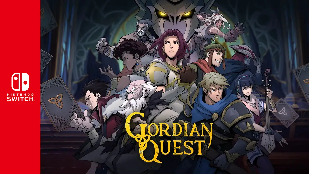 Gordian Quest Nintendo Switch Key Art