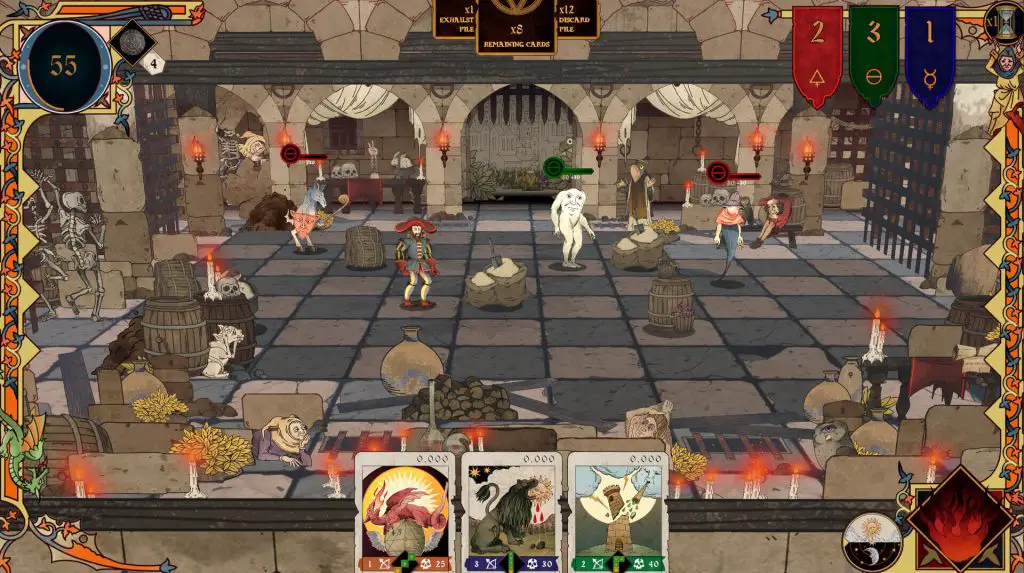 Hermetica roguelite Deckbuilder