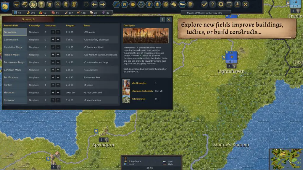 Kingdom, dungeon and Hero