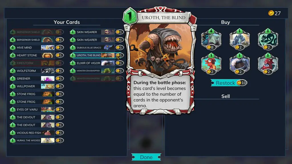 Primateria, Monsters