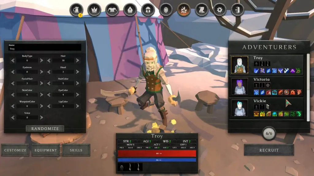 Skillsworn Tactical RPG