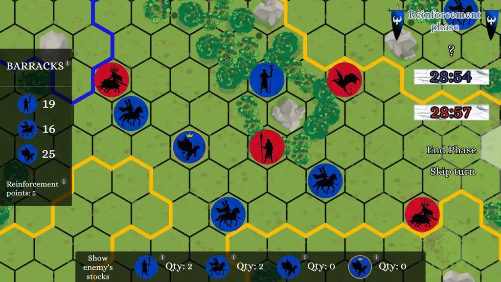 Spread Out! Gameplay