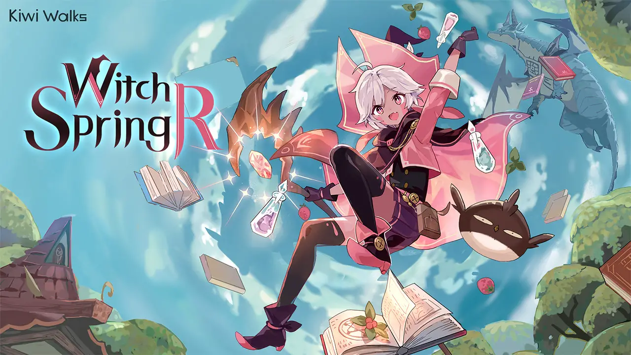 WitchSpring R Key Art