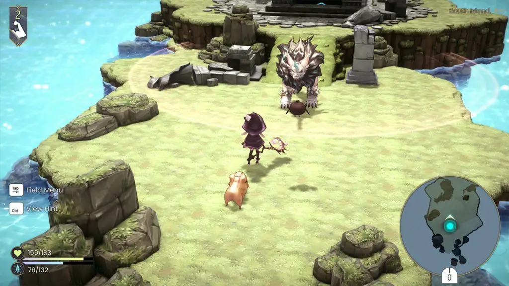 WitchSpring R, Aslan encounter