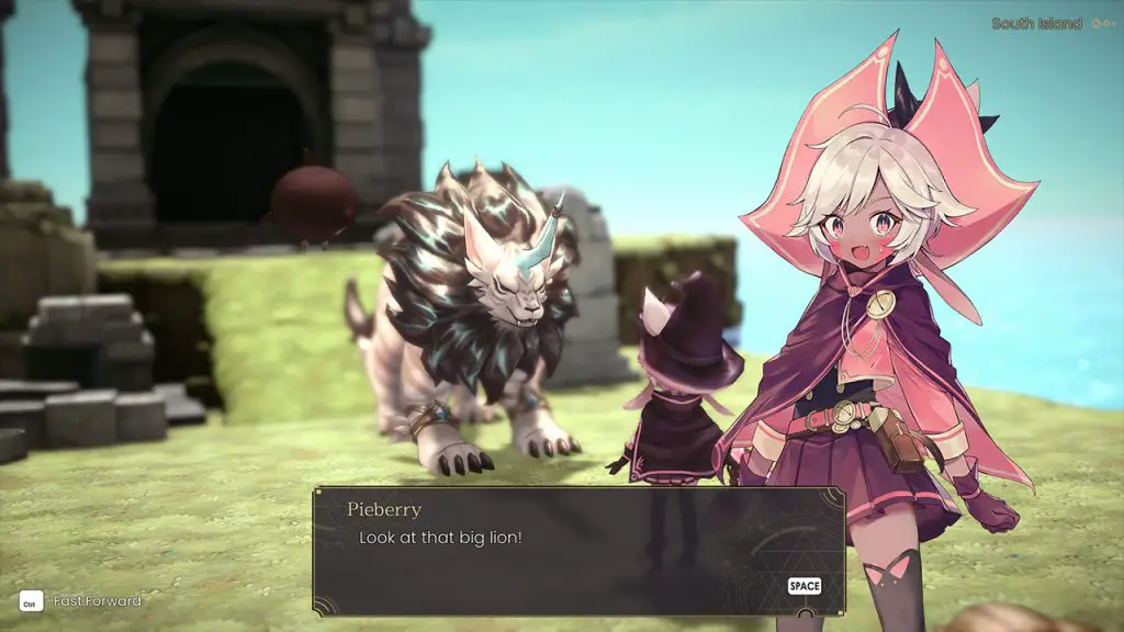 WitchSpring R, Aslan dialogue